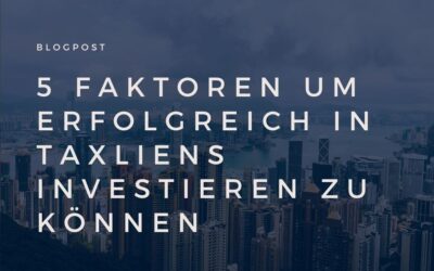 5 Faktoren um erfolgreich in TaxLiens investieren zu können