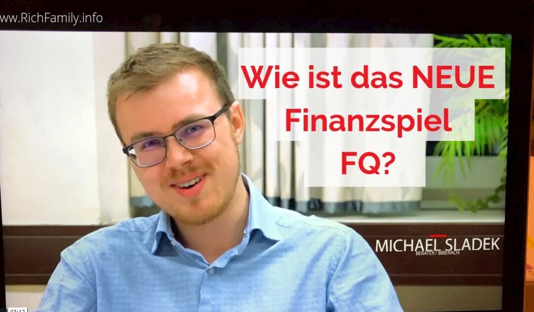 CASHFLOW WAR GESTERN FQ® ist das NEUE Finanzspiel
